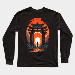 Japanese Gate Long Sleeve T-Shirt